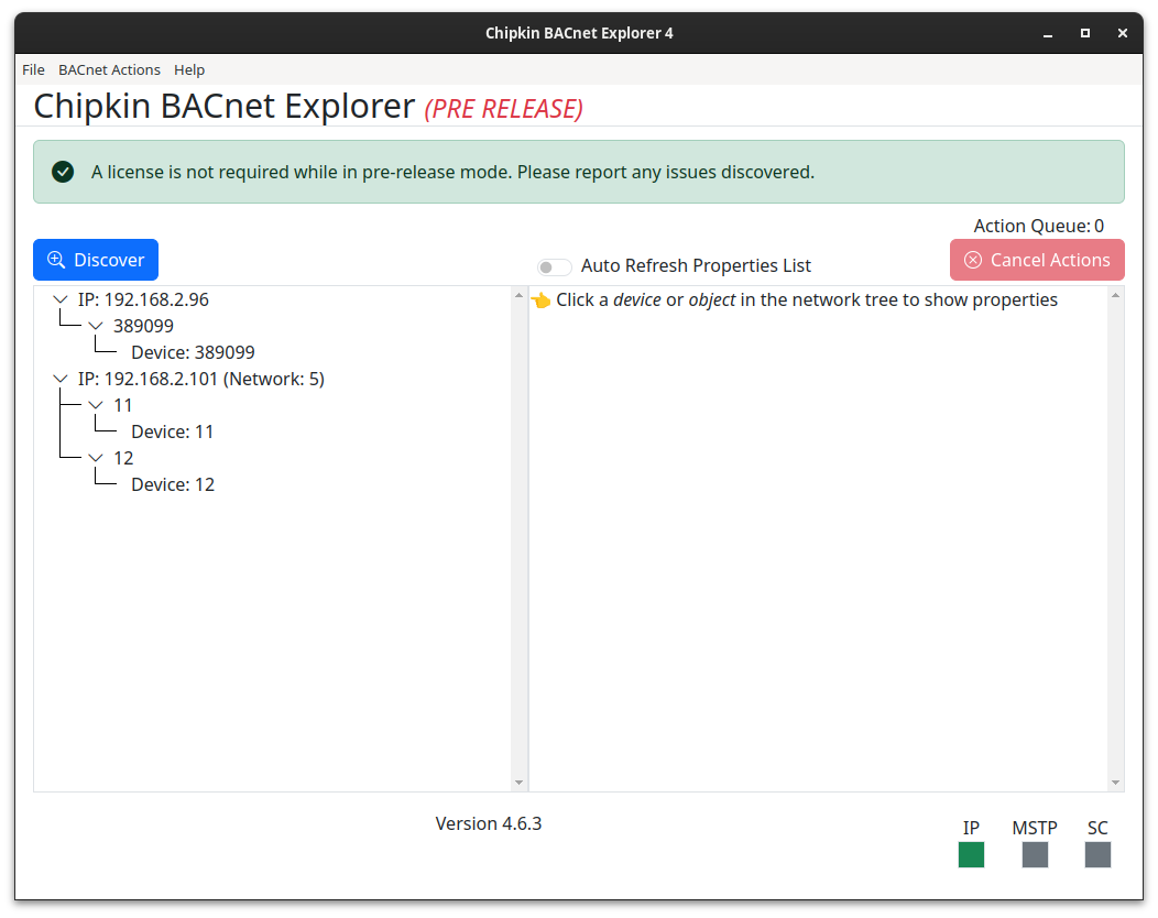 Inline Network and Connection String